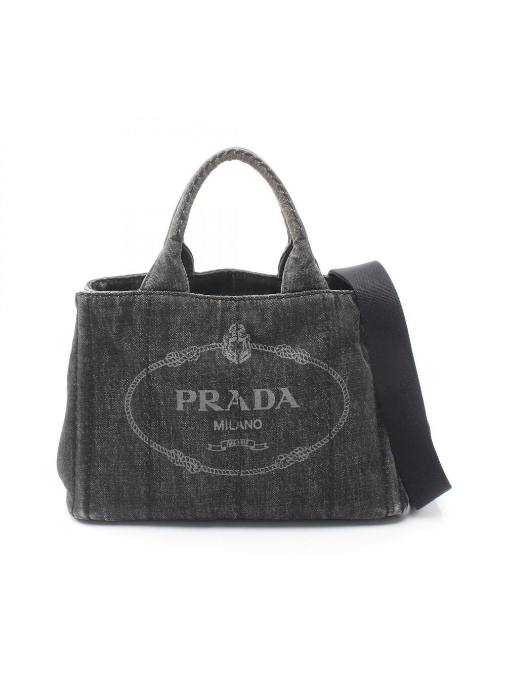 Prada Canapa Shoulder Hand Tote Bag #284709P55B